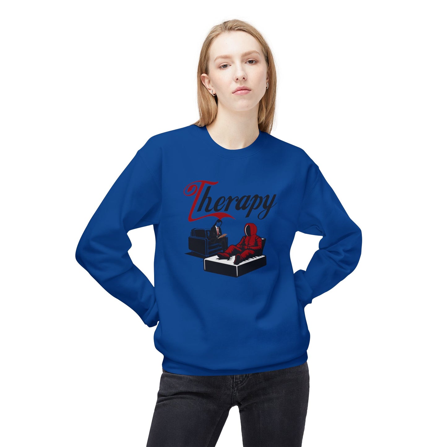 Therapy Sweatshirt Mental Health Matter