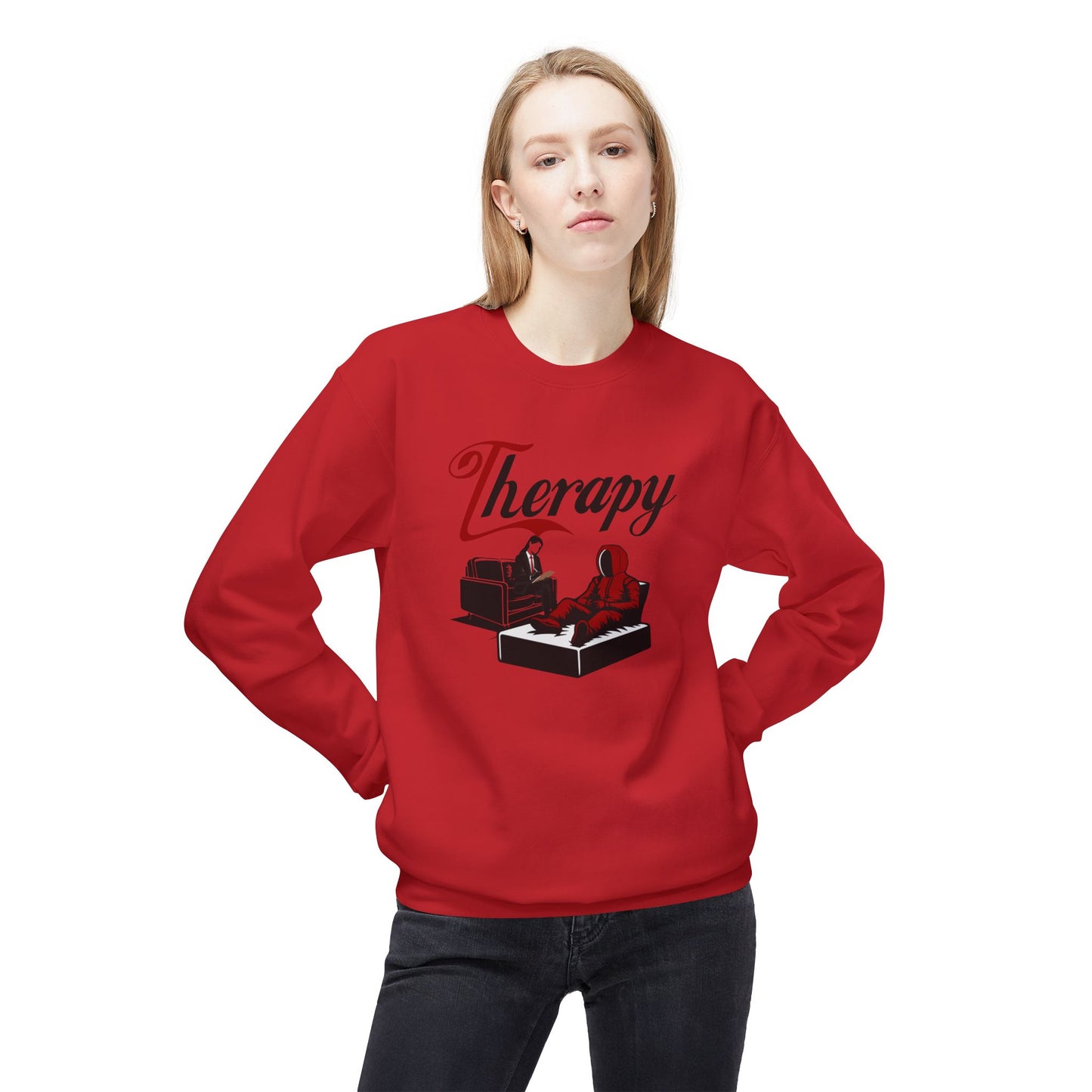 Therapy Sweatshirt Mental Health Matter