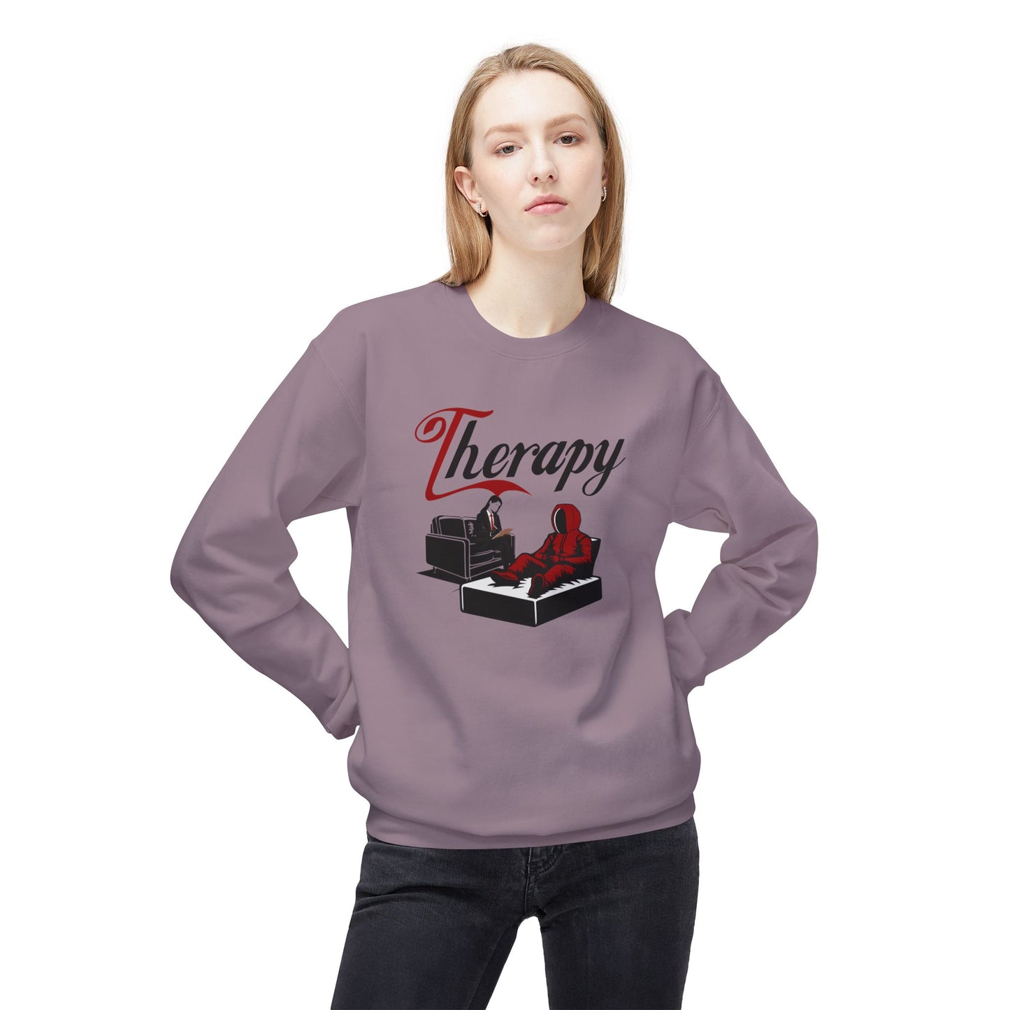 Therapy Sweatshirt Mental Health Matter