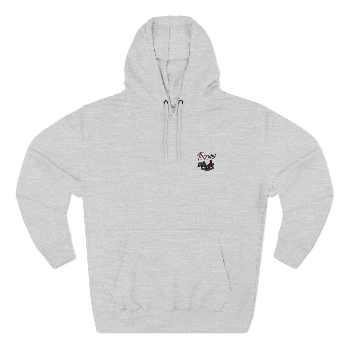 Three-Panel Fleece Hoodie